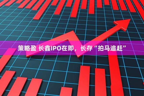 策略盈 长鑫IPO在即,长存“拍马追赶”