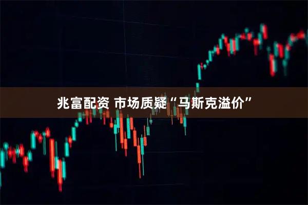 兆富配资 市场质疑“马斯克溢价”